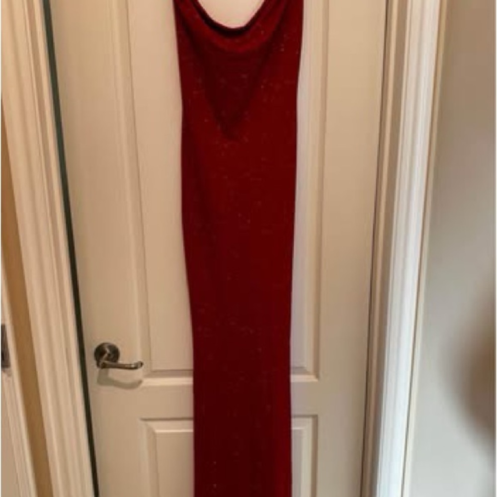 Elegant Red Evening Gown